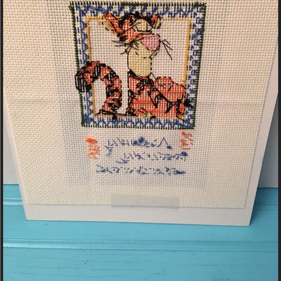 8 Winnie The Pooh Cross-stitch Watercolor Pictures Kids - Picture 6 of 10